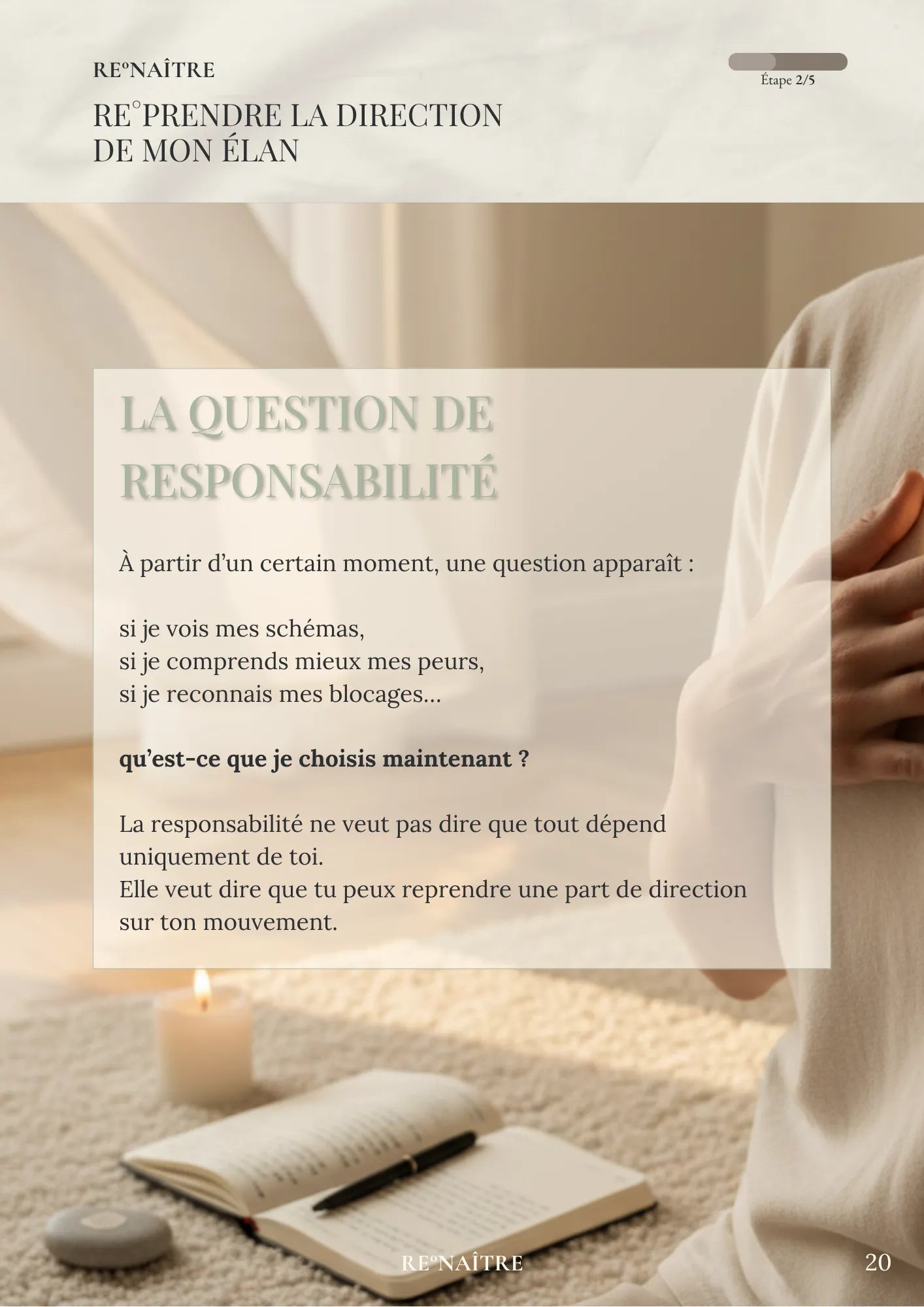 J’avance sans saboter - Ebook Alignement intérieur - RE°NAÎTRE