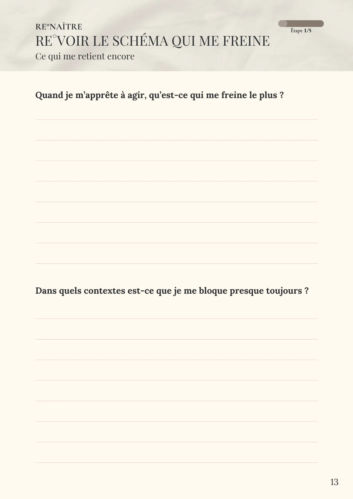 J’avance sans saboter - Ebook Alignement intérieur - RE°NAÎTRE