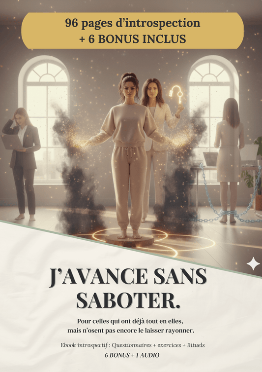 "J’avance sans saboter" - Rituel d'alignement intérieur - RE°NAÎTRE