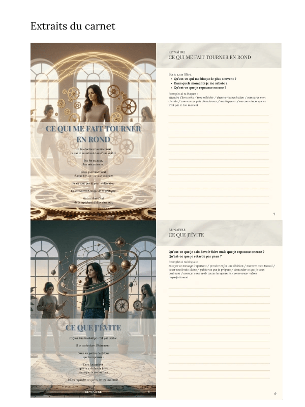 Parcours Alignement - J’avance sans saboter - RE°NAÎTRE