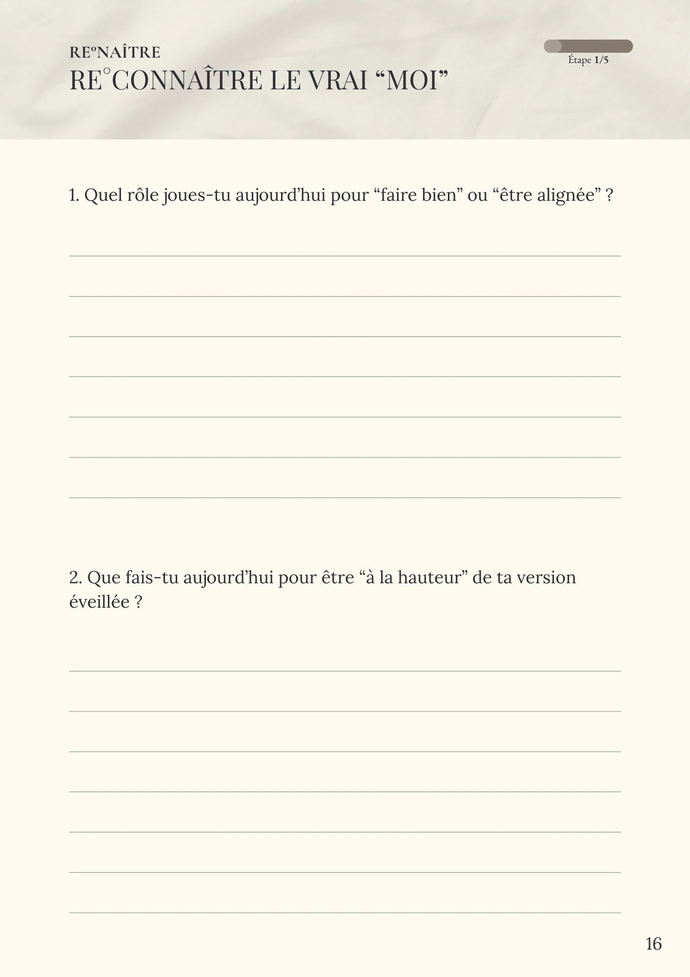 Parcours Reconnexion - Je me rappelle de qui je suis - RE°NAÎTRE